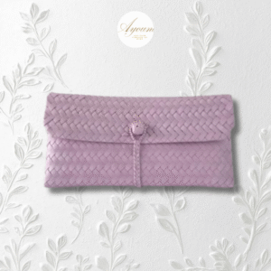 Anyam Clutch - Lilac