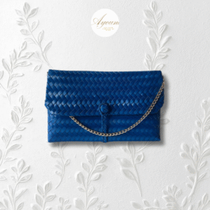 Anyam Clutch - Ocean Blue
