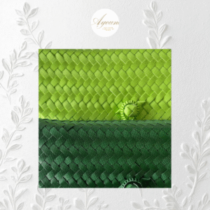 Anyam Clutch - Green Series