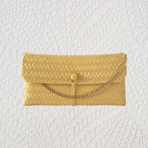 Anyam Clutch - ButterCream