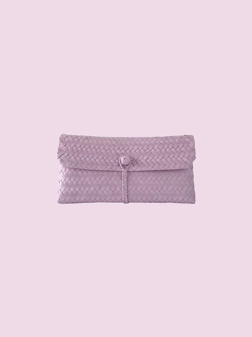Anyam Clutch - Lilac - Image 2