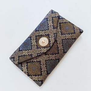 Songket Clutches - Black Gold