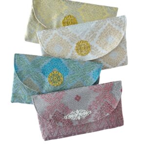 songket purse multi