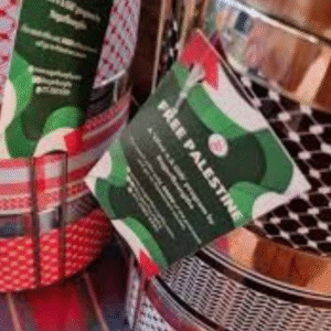 TIFFIN -Palestinian Design (Black & White)