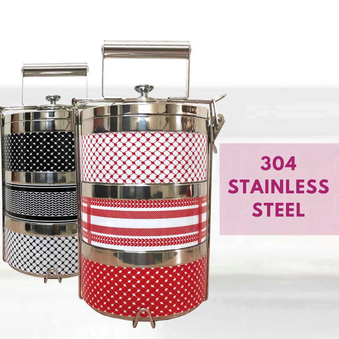 TIFFIN -Palestinian Design (Black & White) - Image 5