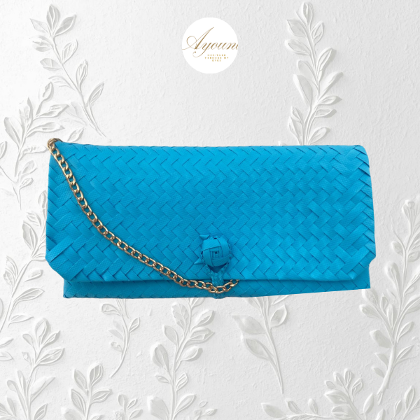Anyam Clutch - Blue Series - Image 2