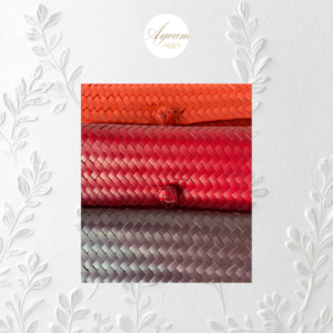 Anyam Clutch - RED Series